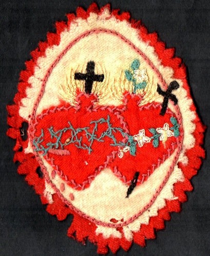 Sacro cuore manufatto in - manufatto,