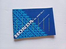 Honda GL 650 DX-II 1983 manuale uso manutenzione originale ITALIANO