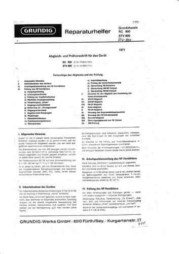 Manuale servizio per - di,