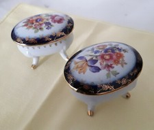 COPPIA SOPRAMMOBILI PORCELLANA