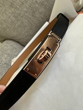 NUOVA cintura Hermes nera