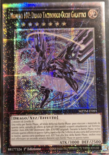 Numero 107 drago tachionico - numero,