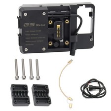 Geevorks Staffa di Navigazione per Telefono Cellulare per Moto con USB porta