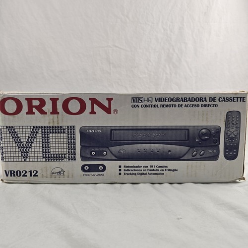 Nuovo lettore vhs vcr - vcr, orion