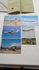 5 CARTES POSTALES LUFTHANSA