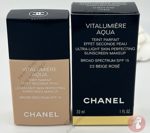 Chanel vitalumiere aqua makeup - vitalumiere,