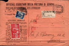 1950 - REPUBBLICA - BUSTA AFFR. CON 100 LIRE DEMOCRATICA