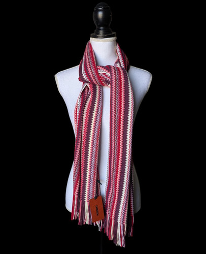 Sciarpa missoni rosa viola - sciarpa,