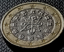 Moneta da 1 Euro Portugal.Anno