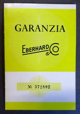GARANZIA EBERHARD & Co -