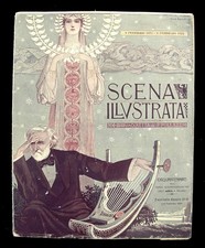 RIVISTA SCENA ILLUSTRATA EZIO