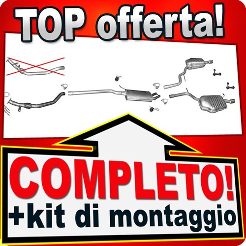 Scarico completo per audi - scarico,