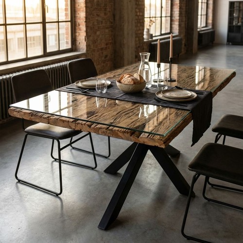 Tavolo pranzo fisso moderno - tavolo,