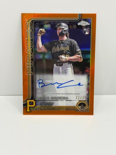 Billy cook 2025 topps chrome - 2025,