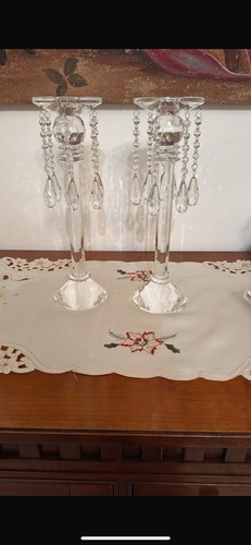 Coppia candelieri cristallo - coppia,