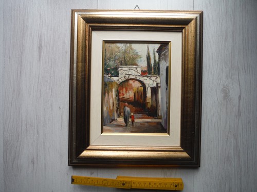 Dipinto olio tela cartone - dipinto,