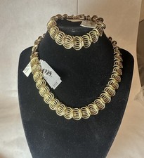 Set collana e bracciale oro