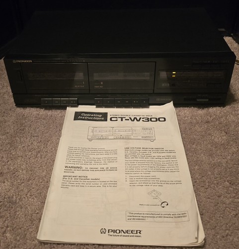 Pioneer w300 home - ct-w300,
