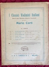 Spartito Musicale I CLASSICI VIOLINISTI ITALIANI per cura di M. CORTI primi '900