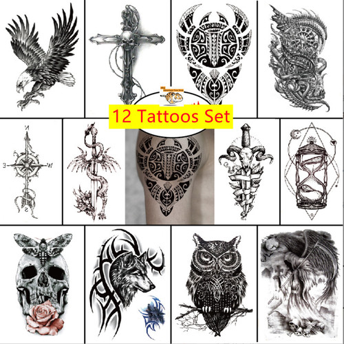 Set fogli adesivi - set, 12