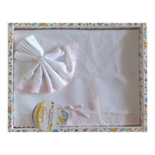 Coordinato lettino rosa con