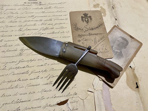 Coltello calabrese con - coltello,