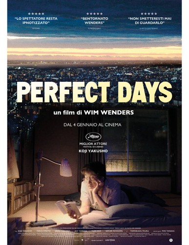 Locandina perfect days wim - perfect,