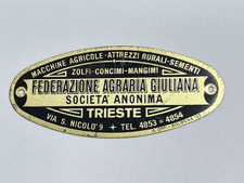 VECCHIA TARGHETTA