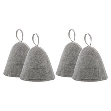  4 Pezzi Cappello Sauna