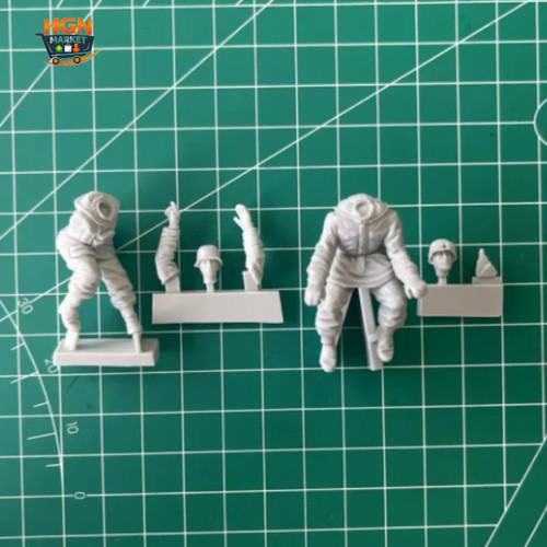 Modellino assemblaggio figure