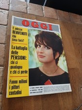OGGI 11 1968=MINA=SOFIA LOREN=RITA PAVONE=CORRADO MANTONI=INGRID BERGMAN=