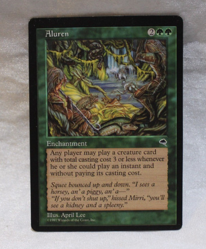 Magic mtg aluren tempest - aluren,