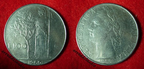 Italia 100 lire minerva - minerva, 1960