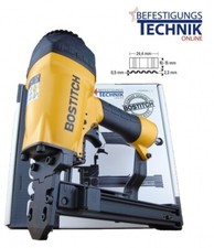 Bostitch chiodatrice per alberi CF15-1-E 9-15 mm br.25 mm per chiodi ondulati WN 25 Prebena Tjep