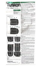 Obiettivo Tamron AF 28/200 F/ 3,8-5,6 + lenti per macro mai usate