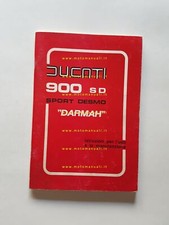 Ducati Darmah SD 900 1977 manuale uso manutenzione originale italiano