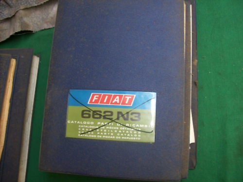 Fiat 662 catalogo - n3, ricambi