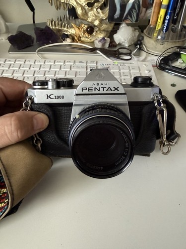 Asahi pentax k1000 fotocamera - k1000,