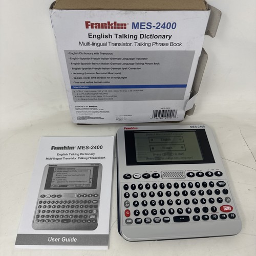 Franklin mes 2400 dizionario - franklin, mes-2400