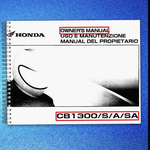 Honda cb1300 sa owners - honda, a