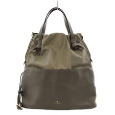 Pelle Borsa Gray Nylon Leather