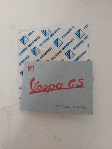 Vespa piaggio manuale - vespa, gs