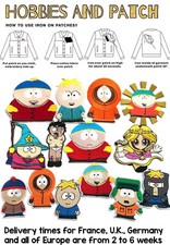 patch South Park toppa termoadesiva iron on vintage character tv series cartoon
