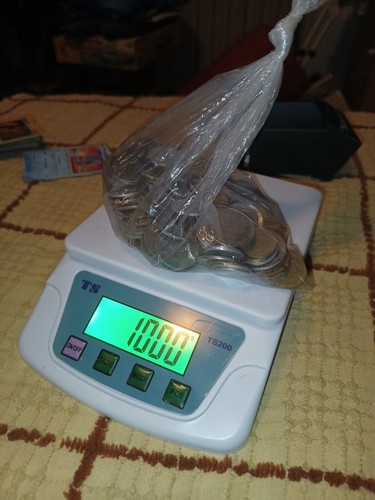 1kg monete straniere - ,