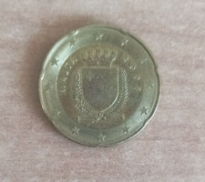 Moneta 20 Cents 2008 Malta 20 Centesimi 20 Cent Malta Moneta Divisionale Coin