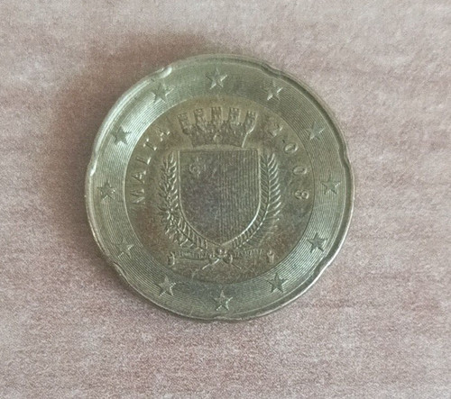 Moneta cents 2008 malta 20 - 2008,
