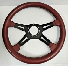 VOLANTE OBA PELLE SPORTIVO FIAT ALFA LANCIA MERCEDES BMW JAGUAR AUDI VW GT GTI S