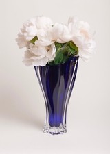 Vaso 12" blu scuro vaso