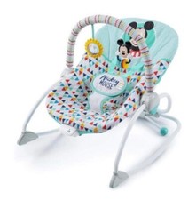Sdraietta Neonato Bright Stars Topolino con vibrazione 