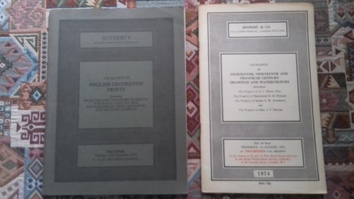 Sotheby lotto di due - lotto,